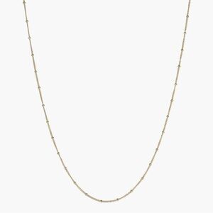 MEJURI New 14k Yellow Gold Spheres Chain Necklace